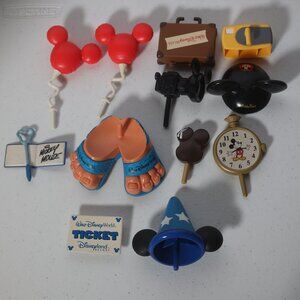 Lot of 12 Disney Parks Mr Potato Head Accessories Clock Camera Food